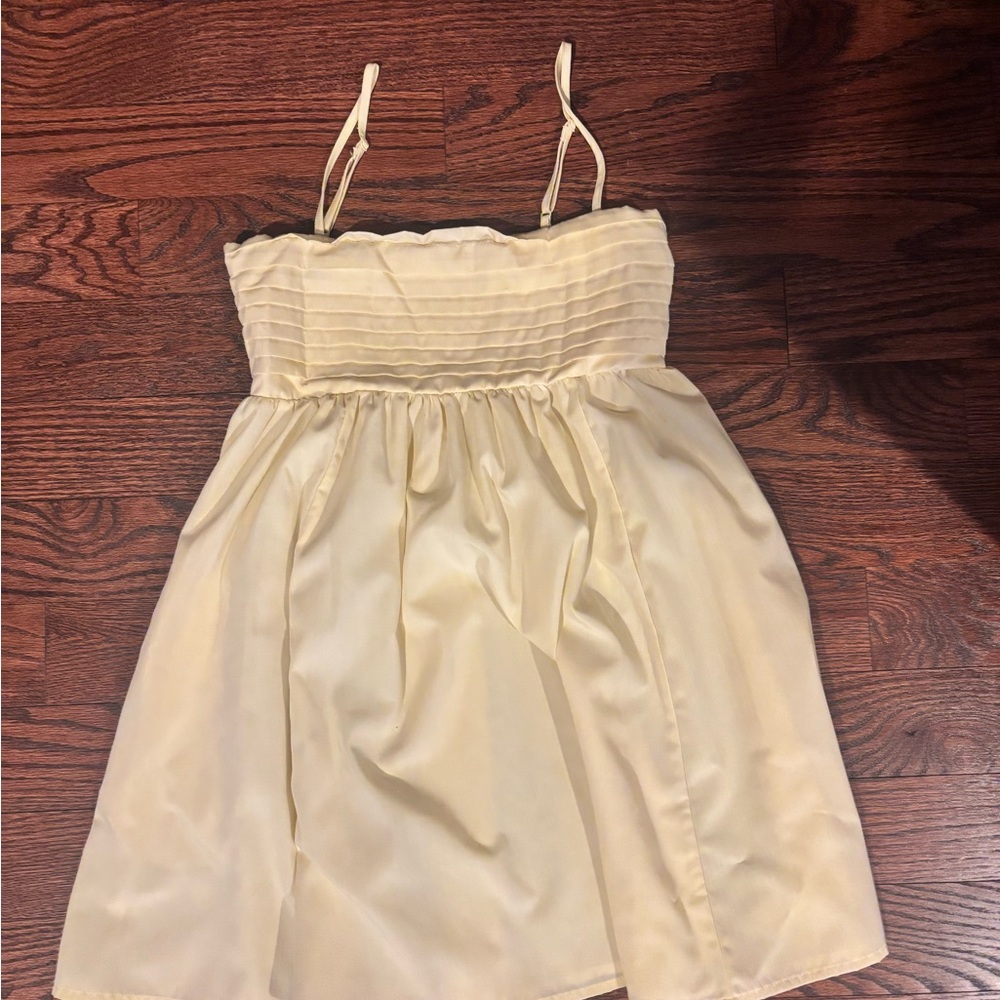 Macy's Cream Mini Dress